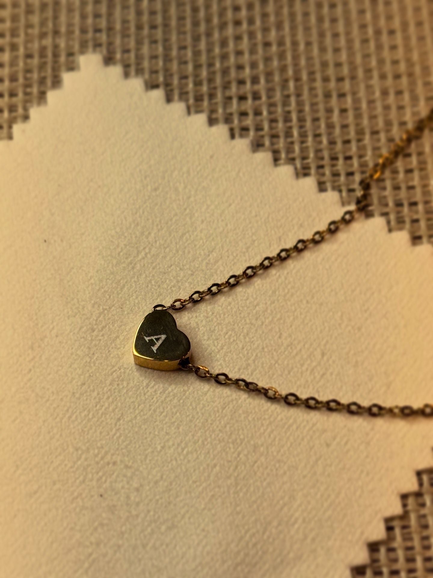 Personalisierbare Herz-Halskette