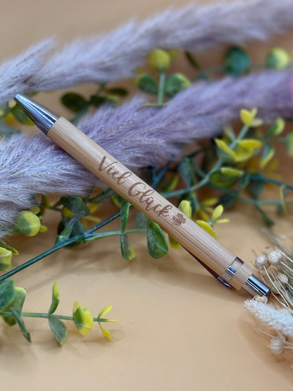 Kugelschreiber mit Holzgriff