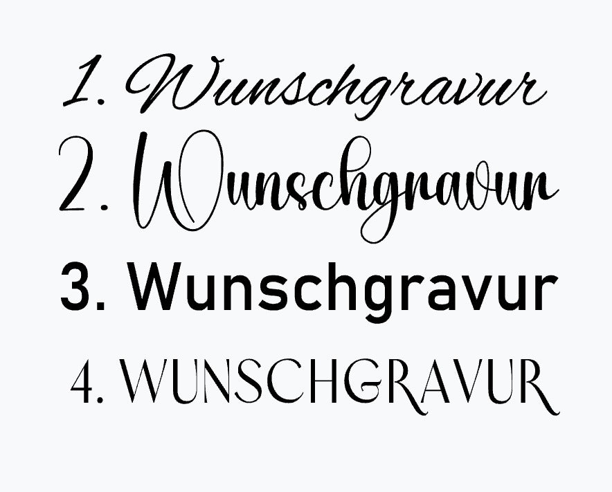 Personalisierbare Weihnachtskugel aus Holz