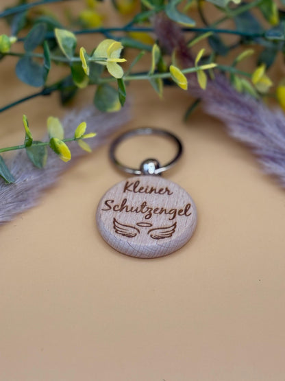 Schlüsselanhänger aus Holz